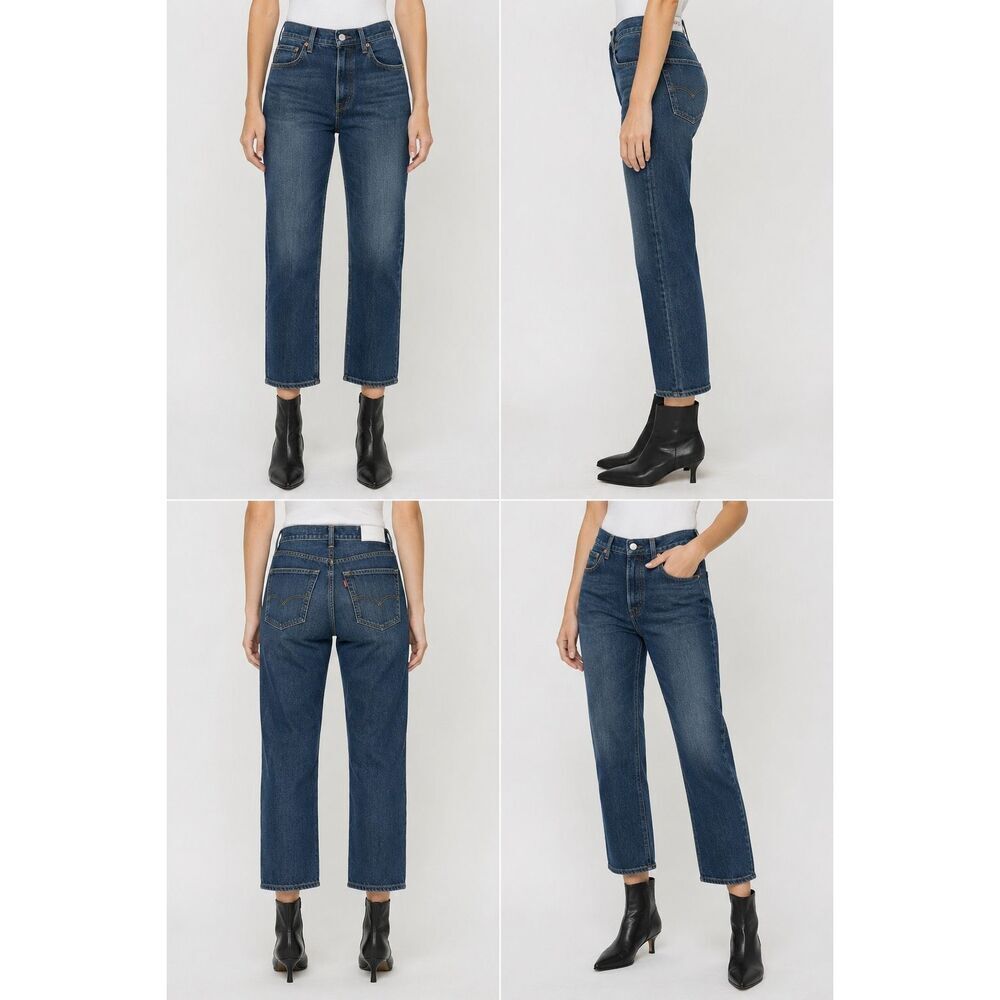 RE/DONE x Levi’s Reconstructed Jeans Size 29 Dark Wash Made in USA